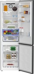 Beko, NoFrost, 355 л, темно-серый -Refrigerator цена и информация | Холодильники | 220.lv