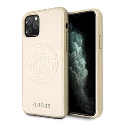 Guess Saffiano 4G Circle logotipas iPhone 11 Pro cena un informācija | Telefonu vāciņi, maciņi | 220.lv