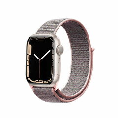 Crong neilona rokassprādze/siksniņa paredzēta Apple Watch 38/40/41mm (Midnight Blue) цена и информация | Аксессуары для смарт-часов и браслетов | 220.lv