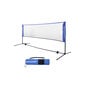 Badmintona tīkls, 3 m, zils цена и информация | Badmintons | 220.lv