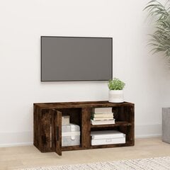 vidaXL TV skapītis, Sonomas ozolkoka, 80x31,5x36 cm, inženierijas koks cena un informācija | TV galdiņi | 220.lv