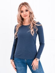 Женская блузка с длинным рукавом Edoti LLR017, темно-синяя цена и информация | Туники | 220.lv