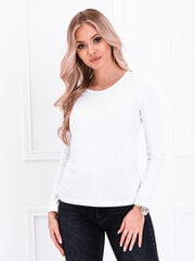 Женская блузка с длинным рукавом Edoti LLR017, белая цена и информация | Туники | 220.lv