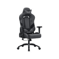 Игровое кресло с поясничной подушкой, серый цена и информация | Офисные кресла | 220.lv