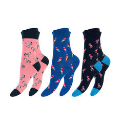 Unisex krāsainas zeķes Footstar Funny Socks 79044, 3 pāri цена и информация | Мужские носки | 220.lv