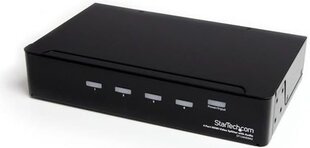 HDMI-переключатель Startech ST124HDMI2           Чёрный цена и информация | Адаптеры и USB разветвители | 220.lv