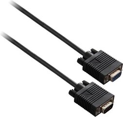 VGA-кабель V7 V7E2VGAXT-03M-BK     3 m Чёрный цена и информация | Кабели и провода | 220.lv