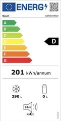 Bosch GSN51AWDV cena un informācija | Saldētavas  | 220.lv
