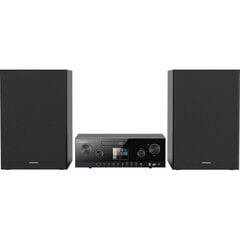 Мини музыкальный центр Grundig CMS5000BT DAB+ Чёрный цена и информация | Магнитолы | 220.lv