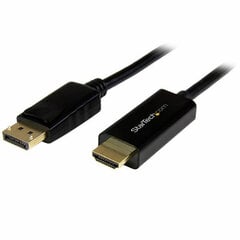 Адаптер для DisplayPort на HDMI Startech DP2HDMM5MB           4K Ultra HD 5 m цена и информация | Кабели и провода | 220.lv
