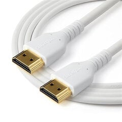 HDMI kabelis Startech RHDMM1MPW, 1 m cena un informācija | Kabeļi un vadi | 220.lv