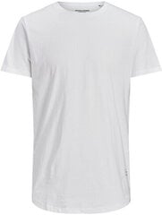 JJENOA vīriešu t-krekls 12113648 Balts цена и информация | Мужские футболки | 220.lv