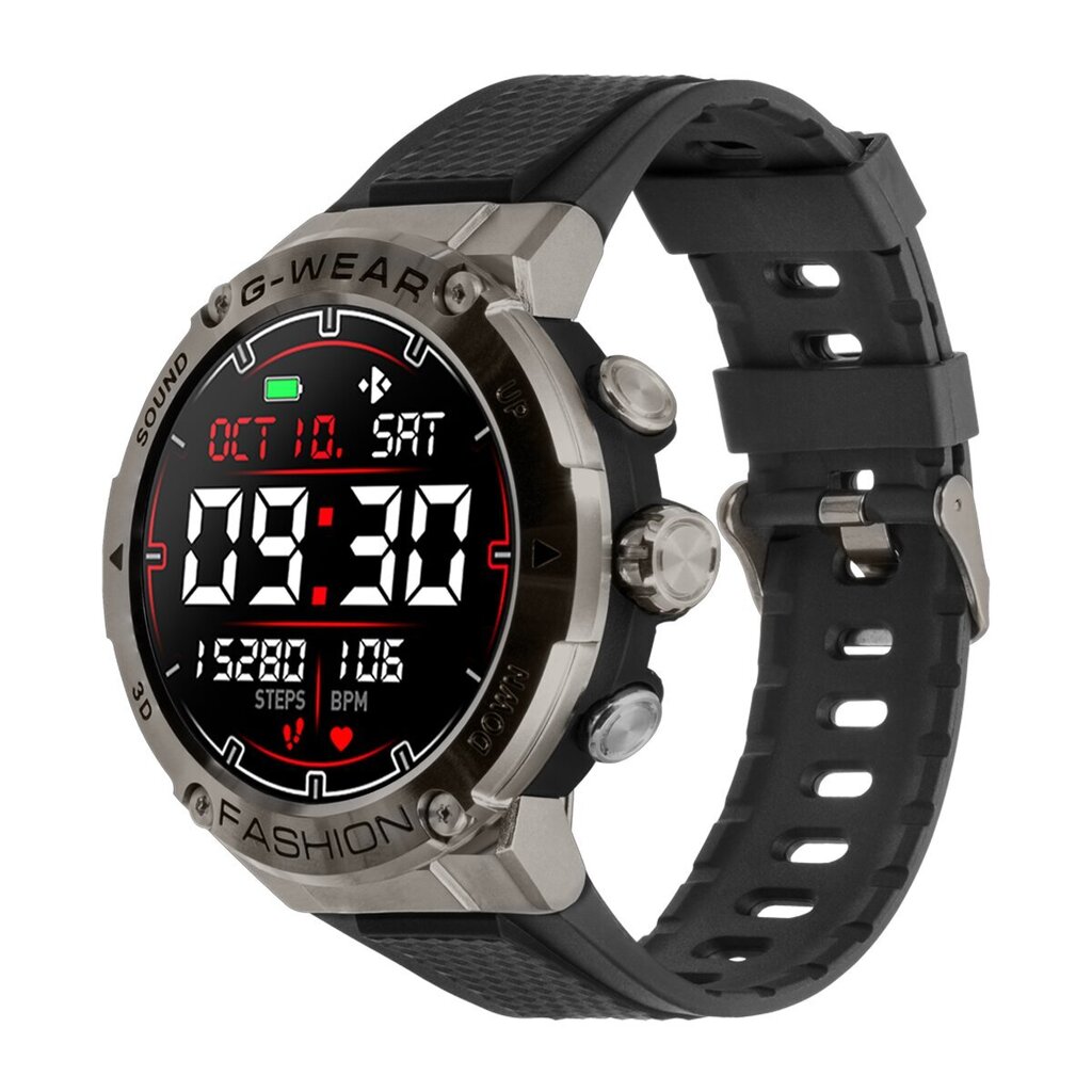 Watchmark G-wear Black cena un informācija | Viedpulksteņi (smartwatch) | 220.lv
