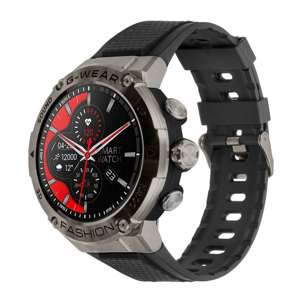 Watchmark G-wear Black cena un informācija | Viedpulksteņi (smartwatch) | 220.lv