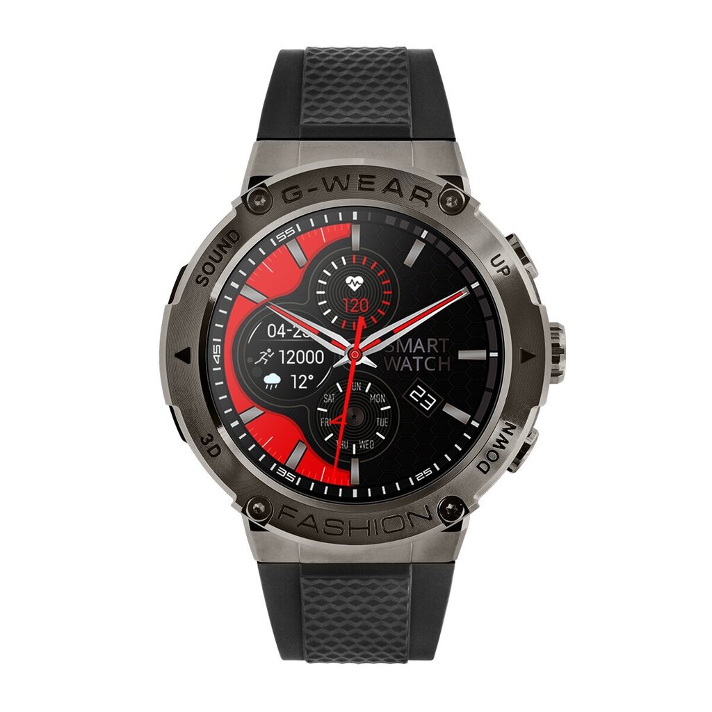 Watchmark G-wear Black cena un informācija | Viedpulksteņi (smartwatch) | 220.lv