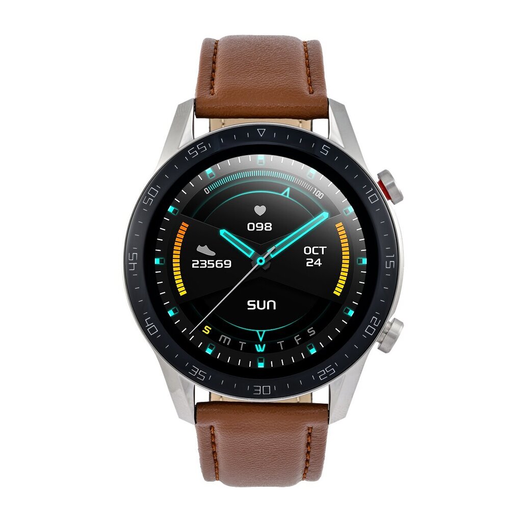 Watchmark Outdoor WL13 Brown Leather цена и информация | Viedpulksteņi (smartwatch) | 220.lv