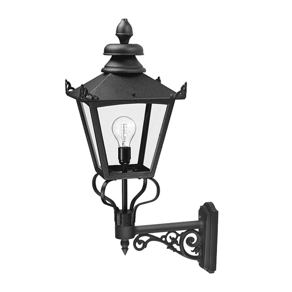 Āra sienas lampa Elstead Lighting Grampian GB1-BLACK cena un informācija | Āra apgaismojums | 220.lv