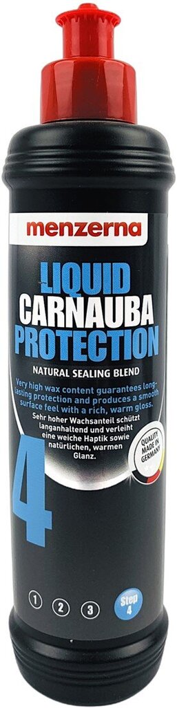 Menzerna Liquid Carnauba Protection karnauba aizsardzība 250ml cena un informācija | Auto ķīmija | 220.lv