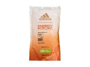 Dušas želeja Adidas Energy Kick, 400 ml cena un informācija | Dušas želejas, eļļas | 220.lv