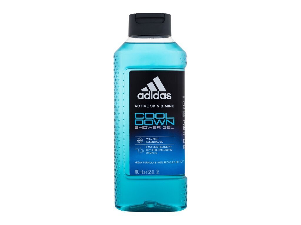 Dušas želeja vīriešiem Adidas Cool Down, 400 ml цена и информация | Dušas želejas, eļļas | 220.lv