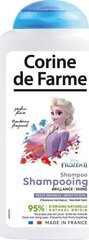 Spīdumu piešķirošs bērnu šampūns Corine De Farme Frozen II, 300 ml cena un informācija | Šampūni | 220.lv