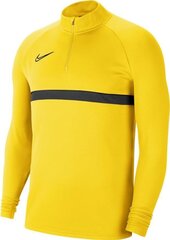 Джемпер Nike Academy 21 Dril Top M CW6110 719, желтый цена и информация | Футбольная форма и другие товары | 220.lv