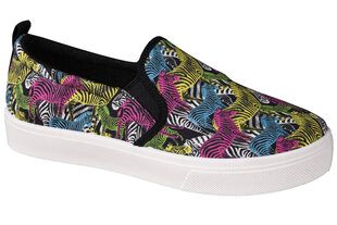 Кроссовки женские Skechers Poppy Pop Art Animals 155077BKMT, черные цена и информация | Спортивная обувь, кроссовки для женщин | 220.lv