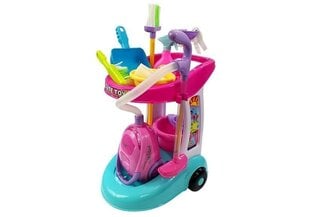 Bērnu tīrīšanas komplekts Lean Toys, rozā cena un informācija | Rotaļlietas meitenēm | 220.lv