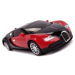 Radiovadāms Bugatti Veyron RC, 1:24, sarkans cena un informācija | Rotaļlietas zēniem | 220.lv