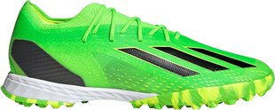 Взрослые кроссовки для футзала Adidas X Speedportal 3 Лаймовый зеленый цена и информация | Футбольные ботинки | 220.lv