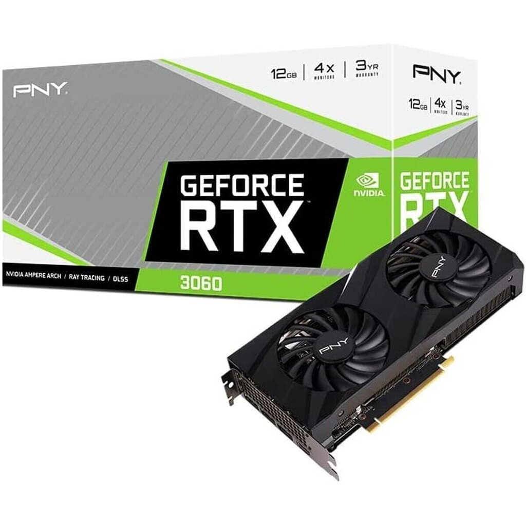 PNY GeForce RTX 3060 цена и информация | Videokartes (GPU) | 220.lv