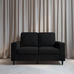 Диван Cooper Loveseat, черный цвет цена и информация | Диваны | 220.lv