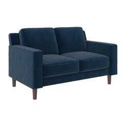 Dīvāns Brynn Loveseat, zils cena un informācija | Dīvāni | 220.lv