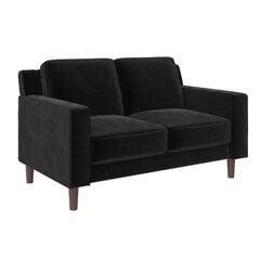 Диван Brynn Loveseat, черный цвет цена и информация | Диваны | 220.lv