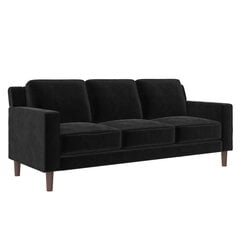 Dīvāns Brynn, melns cena un informācija | Dīvāni | 220.lv