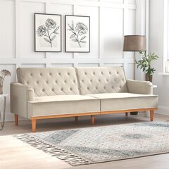 Dīvāns Mr. Kate Stella Vintage Coil, smilškrāsas cena un informācija | Dīvāni | 220.lv