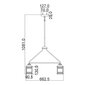 Piekarināma āra lampa Elstead Lighting Ashland bay KL-ASHLANDBAY-5P cena un informācija | Āra apgaismojums | 220.lv