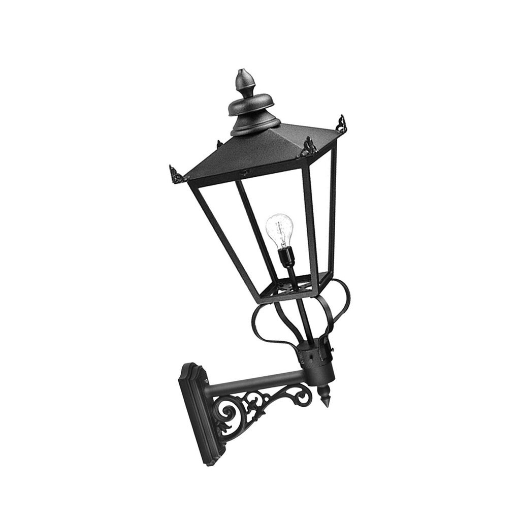 Āra sienas lampa Elstead Lighting Wilmslow WSLB1-BLACK cena un informācija | Āra apgaismojums | 220.lv