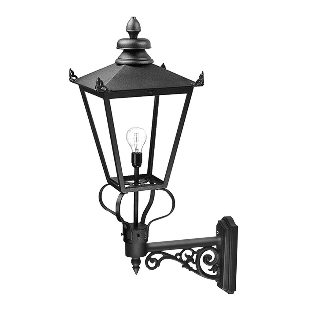 Āra sienas lampa Elstead Lighting Wilmslow WSLB1-BLACK cena un informācija | Āra apgaismojums | 220.lv