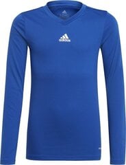 Futbola krekls Adidas Team Base Tee Jr GK9087, zils cena un informācija | Futbola formas un citas preces | 220.lv