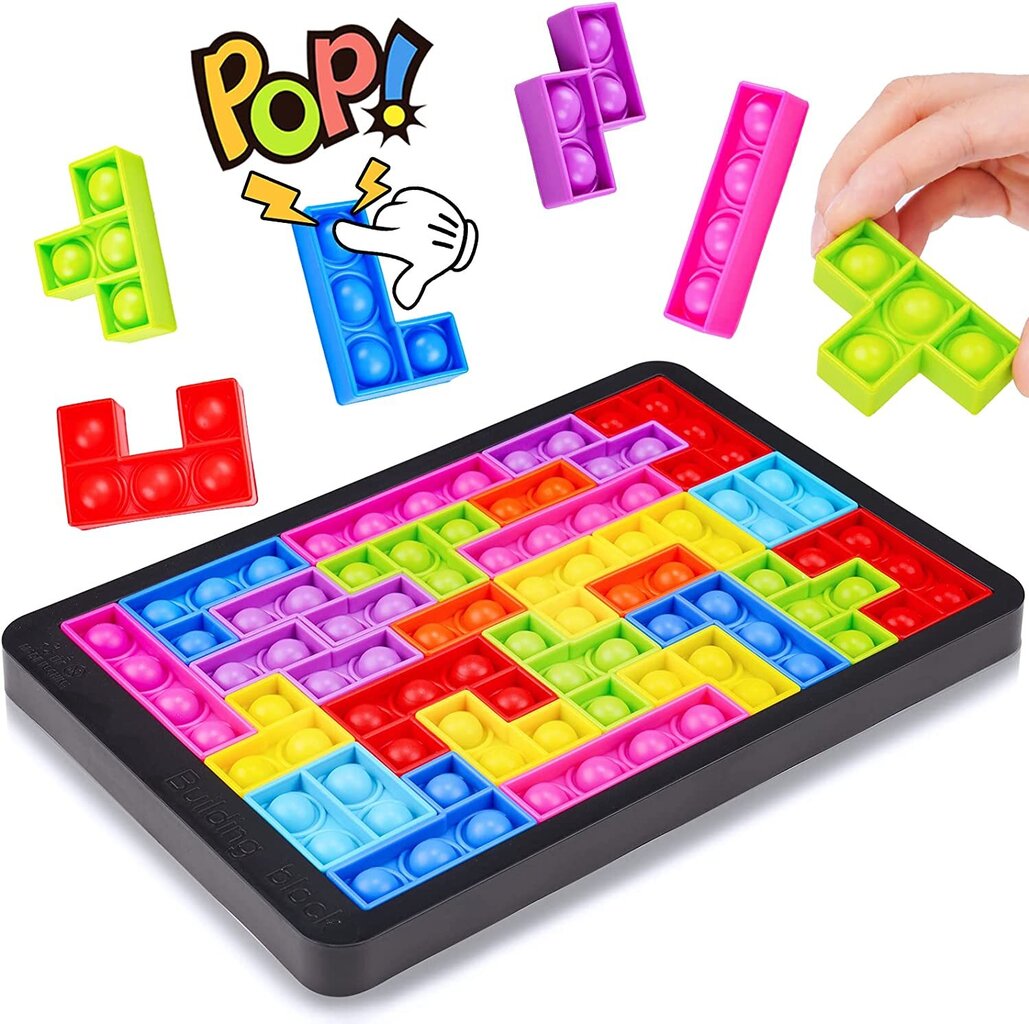 Pop it puzle Tetris cena un informācija | Galda spēles | 220.lv