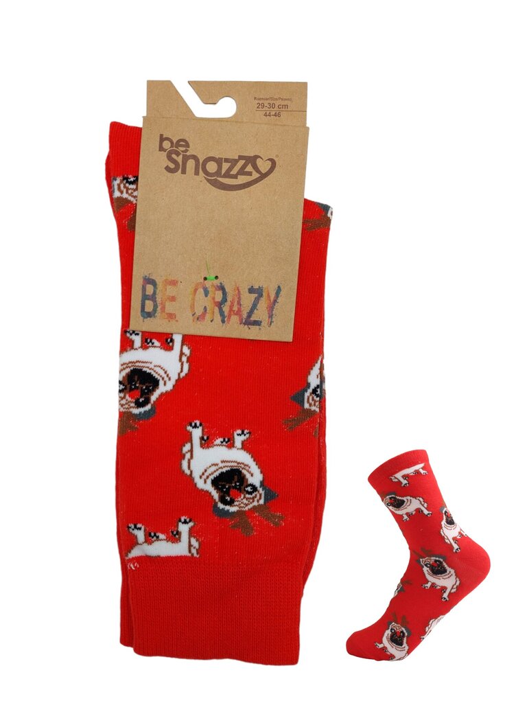 Унисекс носки Be Snazzy Be Crazy SK-07, Мопс, 42-44 цена