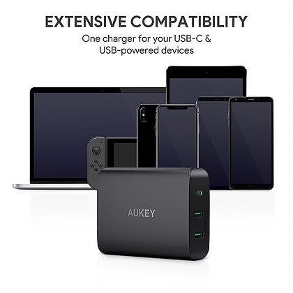 Aukey 72W PD PA-Y12 cena un informācija | Lādētāji un adapteri | 220.lv