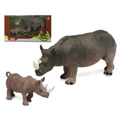 Набор диких животных Носорог (2 шт) цена и информация | Игрушки для мальчиков | 220.lv