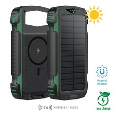 Переносная зарядная батарея 4smart Solar Power Bank UltiMag, 20000 мАч цена и информация | Зарядные устройства Power bank | 220.lv