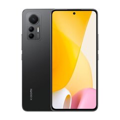 Xiaomi 12 Lite 5G Dual SIM 6/128GB,MZB0BKZEU Lite Black цена и информация | Мобильные телефоны | 220.lv