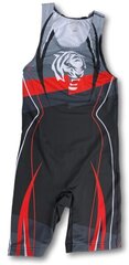 Pauerliftinga triko Sportheavy, melns-sarkans cena un informācija | Sporta apģērbs vīriešiem | 220.lv