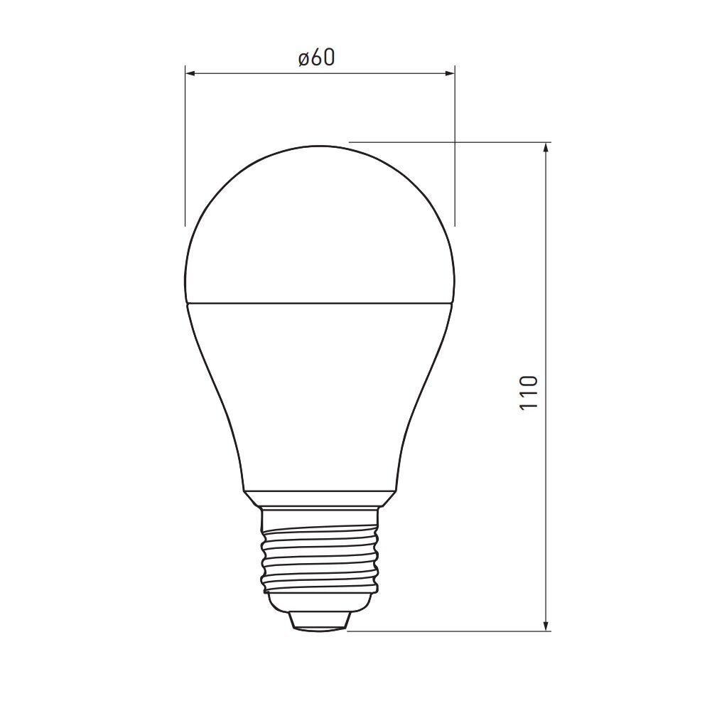 RGBW LED spuldze E27 matēts burbulis 10W ar tālvadības pulti LD-PC2A60RGBW-10W cena un informācija | Spuldzes | 220.lv