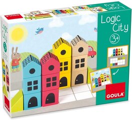 Koka loģiskā puzle Logical City Goula цена и информация | Развивающие игрушки | 220.lv