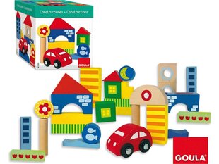 Деревянные блоки Goula 50202, 26 шт. цена и информация | Kонструкторы | 220.lv